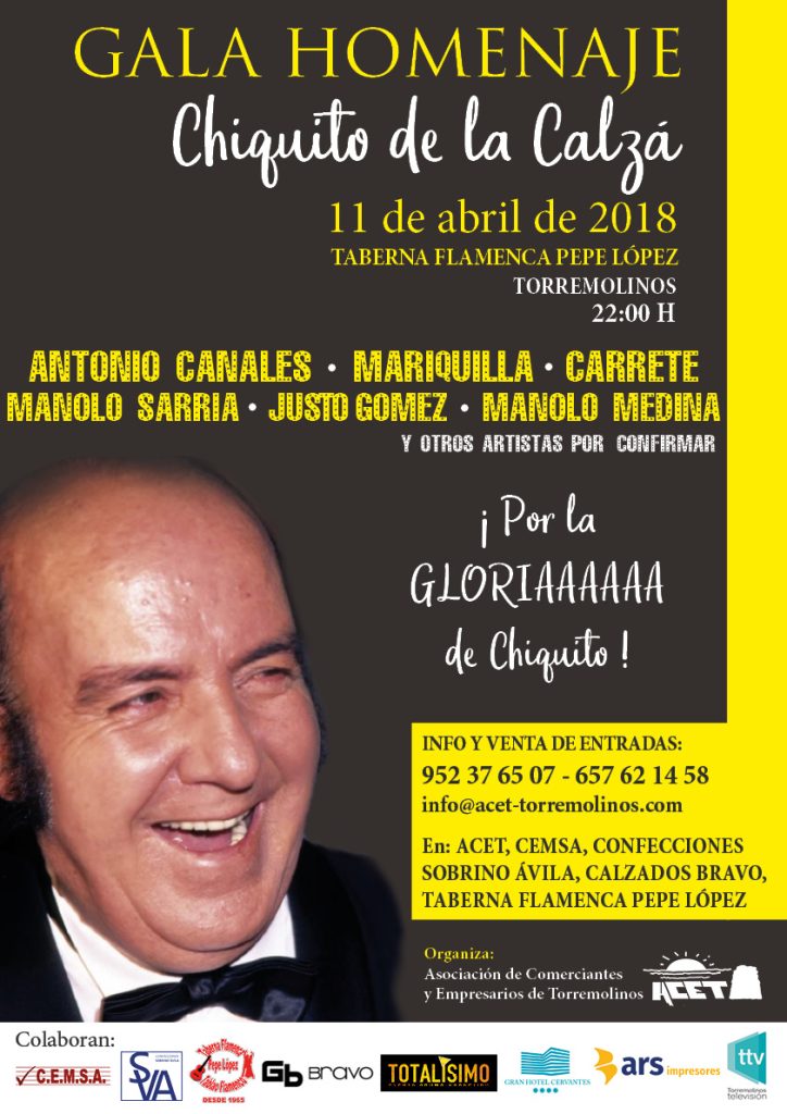homenaje a Chiquito de la Calzada