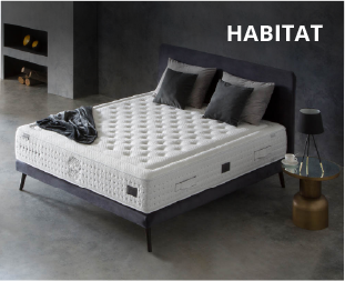 Habitat Colchones serie Pocket Spring de Karibian Descanso vendidos por Muebles Gamez