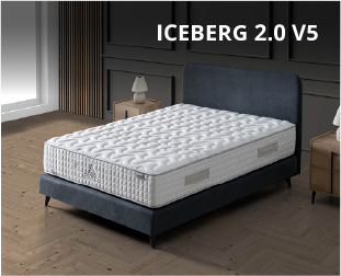 Iceberg 2.0 Colchones serie Gold de Karibian Descanso vendidos por Muebles Gamez