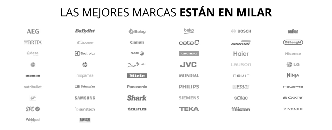 Las mejores marcas están en Milar