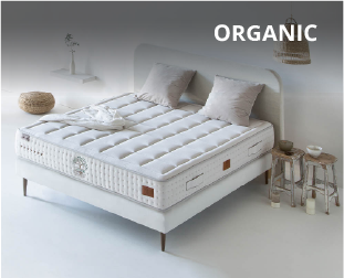 Organic Colchones serie Pocket Spring de Karibian Descanso vendidos por Muebles Gamez