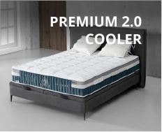 Premium 2.0 Cooler Colchones serie Pocket Spring de Karibian Descanso vendidos por Muebles Gamez