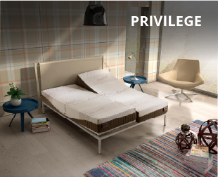 Privilege Colchones serie Articulados de Karibian Descanso vendidos por Muebles Gamez