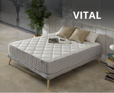 Vital Colchones serie Silver de Karibian Descanso vendidos por Muebles Gamez